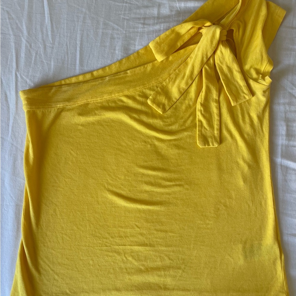 Anthropologie Maeve Yellow Top